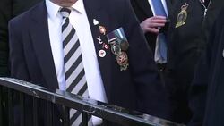 CLEAN : Ex soldiers march over N Ireland Bloody Sunday arrest News Clip