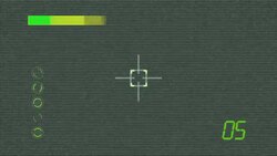 Night vision viewfinder led Stock Footage