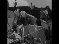SYND 5 8 68 EARTHQUAKE SCENES News Clip