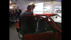 Princess Diana at Earl's Court Motor Show News Clip