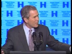 President Bush speaks about Latin America News Clip