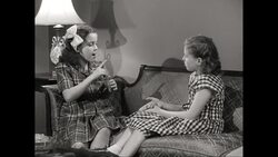 MS Two deaf girls conversing in sign language / United States Stock Footage