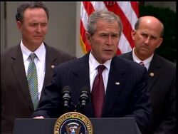 President Bush is poised to sign a bill that overhauls the bitterly disputed rules on secret government eavesdropping and grants immunity to telecommunications companies that helped the U.S. spy on Americans in suspected terrorism cases. News Clip