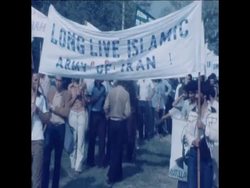 UPITN 10 11 79  ANTI-US AND SHAH DEMONSTRATION IN INDIAN CAPITAL News Clip