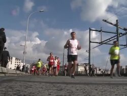 Istanbul marathon Stock Footage