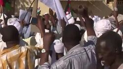 CLEAN : Supporters of Sadiq al-Mahdi celebrate his return to Sudan News Clip