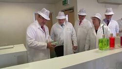 EU REFERENDUM: Michael Gove & Boris Johnson Visit DCS Group - 'In' and 'Out' EU Referendum campaigns continue. News Clip