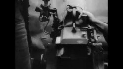 MOT 1945: BATTLE OF IWO JIMA: ARTILLERY FIRING ON SURIBACHI Instructional Video