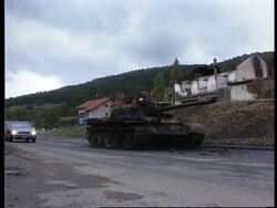 Bosnia - Shattuck And Galbraith Visit Bihac News Clip