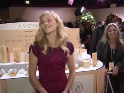 Reese Witherspoon And Avon Celebrate The Launch Of Her New Fragrance 'In Bloom By Reese Witherspoon' Stock Footage