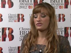 INTERVIEW Nicola Benedetti on her award, her label, classical music and more at Classic Brit Awards 2012 at Royal Albert Hall on October 02, 2012 in London, England (Footage by WireImage Video/Getty Images) Stock Footage