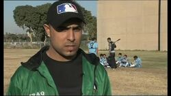 US forces may be leaving, but US national pastime remains News Clip