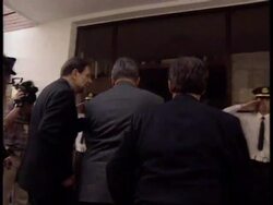 ALBANIA: TIRANA: NATO CHIEF JAVIER SOLANA VISIT News Clip