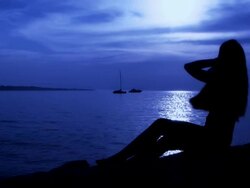 Evening relaxation Stock Footage