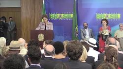 CLEAN : Brazilian artists express support for President Rousseff News Clip