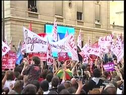 Immediate reax from main five camps, watching exit polls announced News Clip