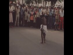 SYND 7/12/80 TANZANIA PRESIDENT NYERERE GIVES SPEECH AT BULAWAYO News Clip