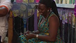 CLEAN : Hair salon? Library? Novel time for I. Coast women News Clip