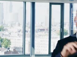 Modern businessman Stock Footage