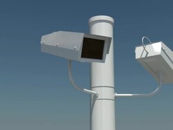 Loopable Security Camera Stock Footage