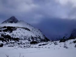timelapse valley ushuaia Stock Footage