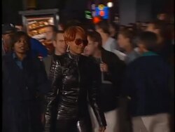 'All Access' Imax Premiere Stock Footage