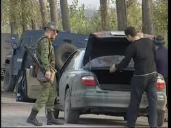 Russians expected to pull out of buffer zone outside SOssetia News Clip
