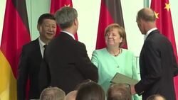 CLEAN : Germany China meet ahead of G20 summit News Clip