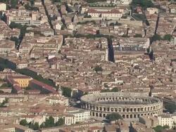 Arena Of Nimes Stock Footage