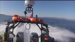 Greek fishing village welcomes migrants while others turn them away News Clip