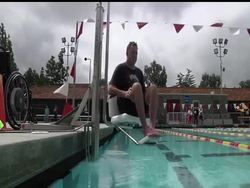 Hotels, municipal recreation centers and other swimming pool operators are scrambling to comply with new government regulations requiring public pools to be accessible to people with disabilities. News Clip