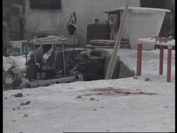 BOSNIA: SARAJEVO: MARKETPLACE SHELLING News Clip