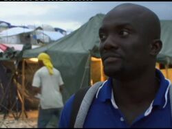UN workers, Haitian actors film soap opera about life in the camps News Clip