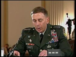 WRAP  General's report says military needs more time ADDS more from hearing Instructional Video