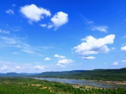 Moving clouds Stock Footage