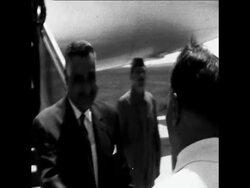 SYND 11 7 68 PRESIDENT NASSER VISITS TITO FOR MIDDLE EAST TALKS Instructional Video
