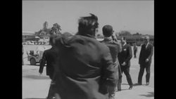 CAN586 WEST GERMAN AND ITALIAN DELEGATES ARRIVE IN GENEVA FOR DISARMAMENT CONFERENCE Instructional Video