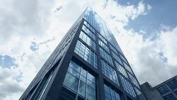 skyscraper - time lapse Stock Footage