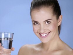 HD: Drinking Water Stock Footage