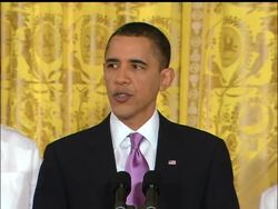 President Barack Obama made what is expected to be his final push to overhaul the health care system, revising his plans in an attempt to win the support of moderate Democrats. AP''s Mark Smith Reports. News Clip