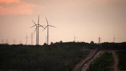 Windmills Stock Footage