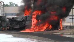 CLEAN : Nigeria: explosion of a fuel truck in Port Harcourt News Clip