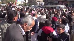 Tens of thousands of Yemenis marched in protest on Saturday against Shiite rebels who hold the capital, amid a power vacuum in a country that is home to what Washington describes as al-Qaida's most dangerous offshoot. (Jan. 24) Instructional Video