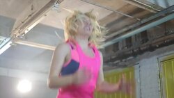 Strong woman Stock Footage