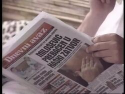 Serbs from capital of Srbska Republika and Sarajevo react News Clip