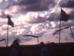Israeli Folk Dancing 1962 Stock Footage