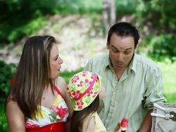 Family Fun Pic Nic Stock Footage