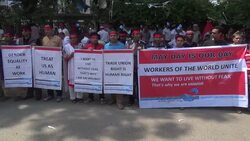 Thousands of workers join May Day protests News Clip