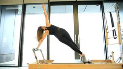 Pilates Class 02/02 Stock Footage