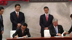 CLEAN : Chinas Xi in Mexico eyes strategic News Clip